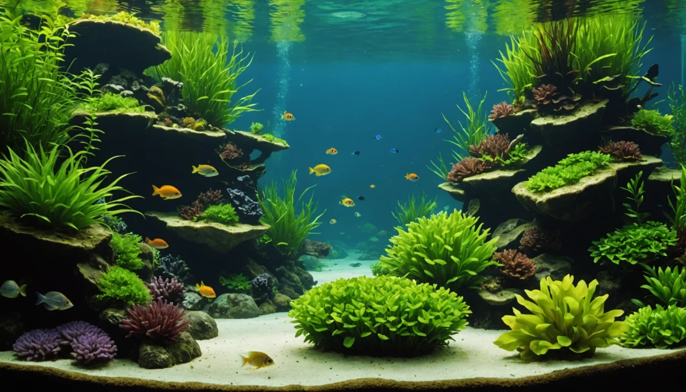 plantes naturelles aquarium