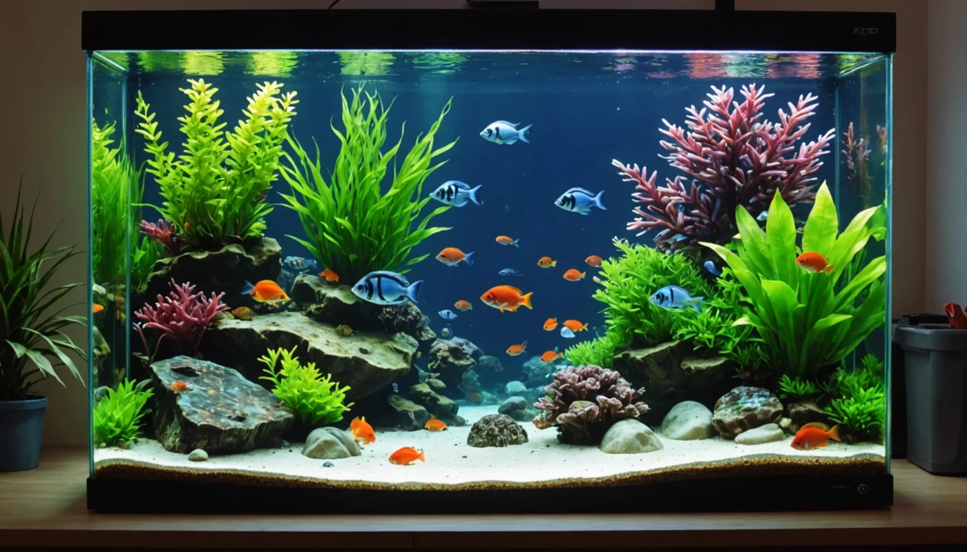 aquarium eau blanche