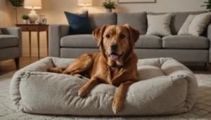 panier orthopédique chien